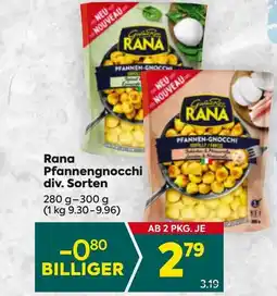 Billa Rana Pfannengnocchi Angebot