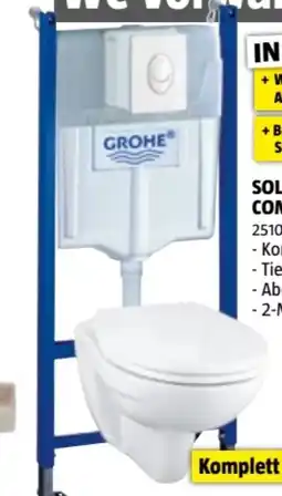 Bauhaus Grohe Wand-WC-Set Solido Compact Angebot