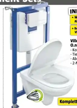 Bauhaus Villeroy & Boch Wand-WC-Set O.Novo Angebot