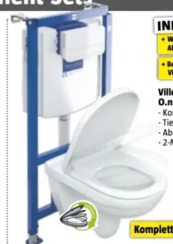 Bauhaus Villeroy & Boch Wand-WC-Set O.Novo Angebot