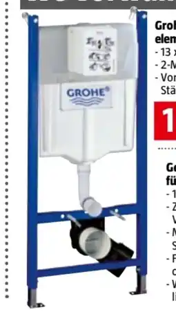 Bauhaus Grohe WC-Vorwandelement Solido Angebot