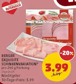 PENNY Berger exquisite schinkenvariation Angebot