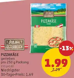 PENNY PIZZAKÄSE gerieben Angebot