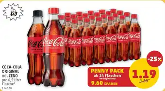PENNY COCA-COLA ORIGINAL od. ZERO Angebot