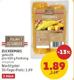 PENNY Zuckermais Angebot
