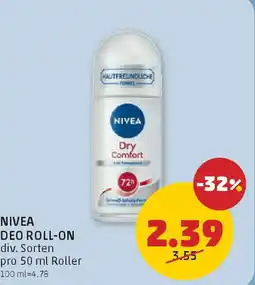 PENNY Nivea deo roll-on Angebot