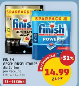 PENNY FINISH GESCHIRRSPÜLTABS Angebot