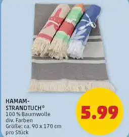 PENNY Hamam- strandtuch Angebot