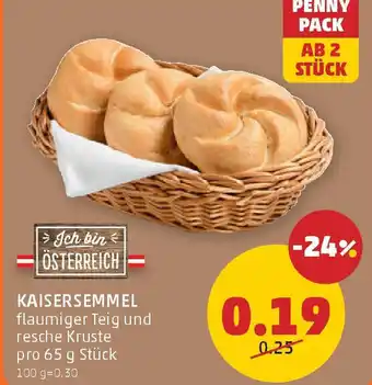 PENNY Kaisersemmel Angebot