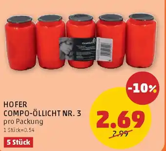 PENNY Hofer compo-öllicht nr. 3 Angebot