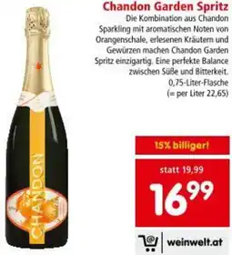 Interspar Chandon Garden Spritz Angebot