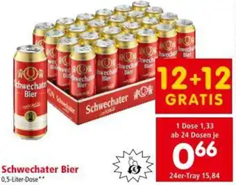 Interspar Schwechater Bier Angebot