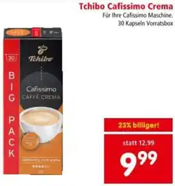 Interspar Tchibo Cafissimo Crema Angebot