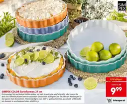 Interspar SIMPEX Color Tarteformen Angebot