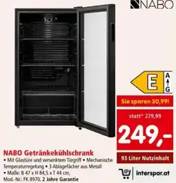 Interspar NABO Getränkekühlschrank Angebot