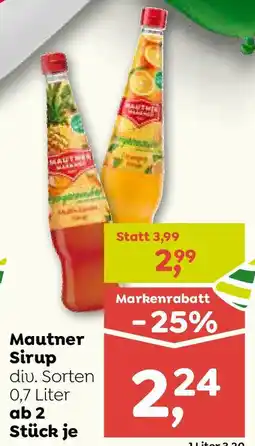 ADEG Mautner Sirup Angebot