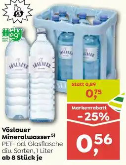 ADEG Vöslauer Mineralwasser Angebot