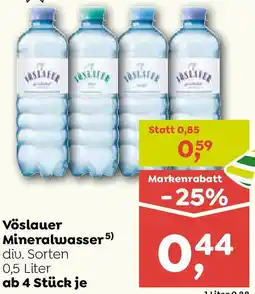 ADEG Vöslauer Mineralwasser Angebot