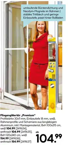 Hellweg Fliegengittertür Premium Angebot