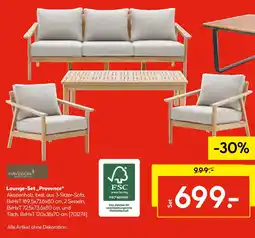 Hellweg Haveson Lounge-Set Provence Angebot