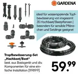 Hellweg GARDENA Tropfbewässerung-SetTropfbewässerung-Set „Hochbeet/Beet" Hochbeet/Beet Angebot
