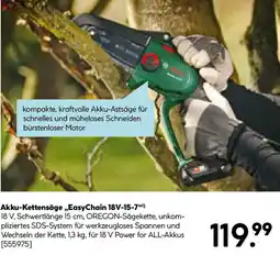 Hellweg Akku-Kettensäge,,EasyChain 18V-15-7 Angebot