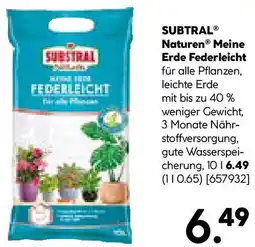 Hellweg SUBTRAL Naturen Meine Erde Federleicht Angebot