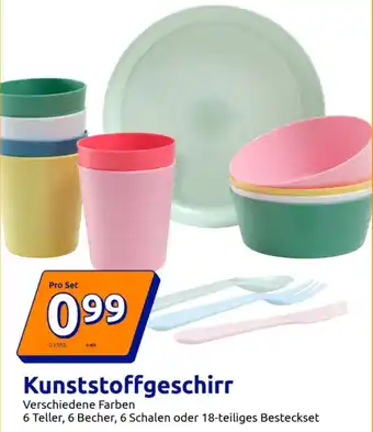 Action Kunststoffgeschirr Angebot