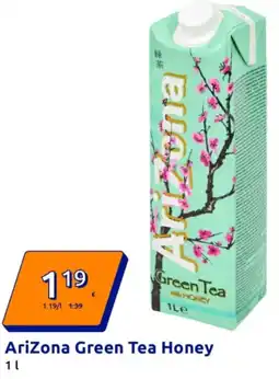 Action AriZona Green Tea Honey Angebot