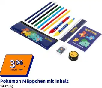 Action Pokémon Mäppchen mit Inhalt Angebot