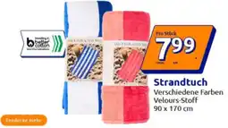 Action Strandtuch Angebot
