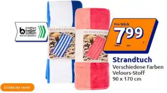 Action Strandtuch Angebot