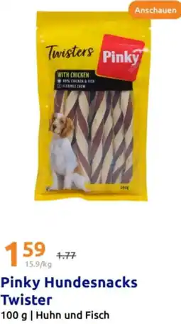 Action Pinky Hundesnacks Twister Angebot