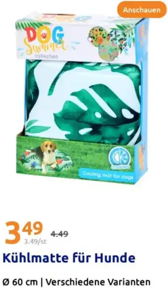 Action Kühlmatte für Hunde Angebot