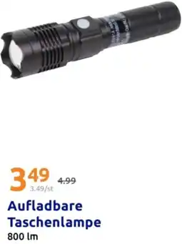 Action Aufladbare Taschenlampe Angebot
