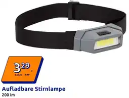 Action Aufladbare Stirnlampe Angebot