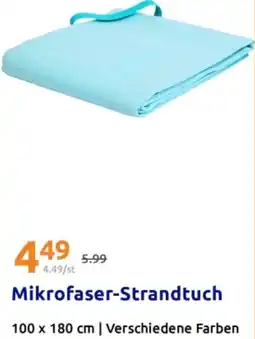 Action Mikrofaser-Strandtuch Angebot