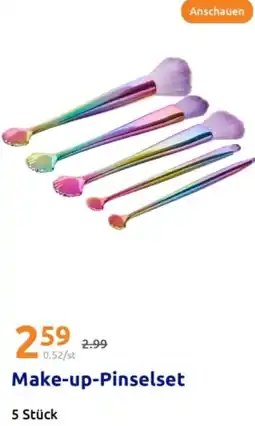 Action Make-up-Pinselset Angebot