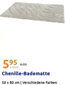 Action Chenille-Badematte Angebot