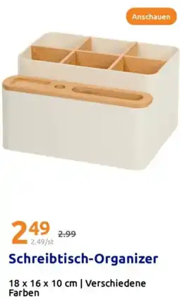 Action Schreibtisch-Organizer Angebot