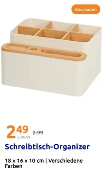 Action Schreibtisch-Organizer Angebot