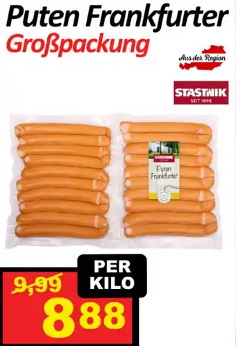 Wurstico Puten Frankfurter Angebot