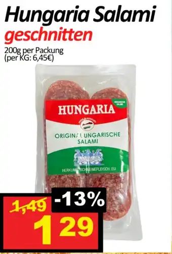 Wurstico Hungaria Salami geschnitten Angebot
