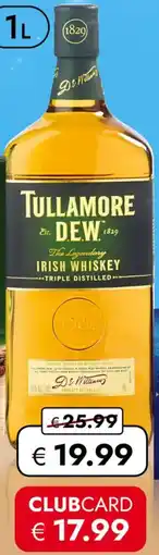 Travel FREE Tullamore Dew Angebot
