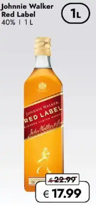Travel FREE Johnnie Walker Red Label Angebot