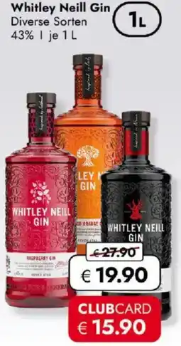 Travel FREE Whitley Neill Gin Angebot