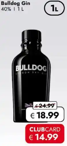 Travel FREE Bulldog Gin Angebot