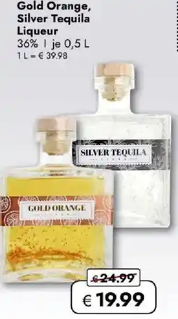 Travel FREE Gold Orange, Silver Tequila Liqueur Angebot