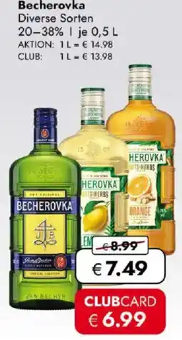 Travel FREE Becherovka Angebot