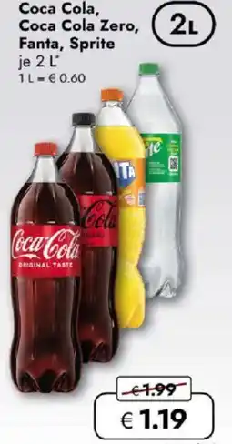 Travel FREE Coca Cola, Coca Cola Zero, Fanta, Sprite Angebot